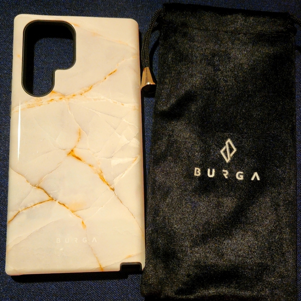 Burga S22 Ultra phone case in Vanilla Sand